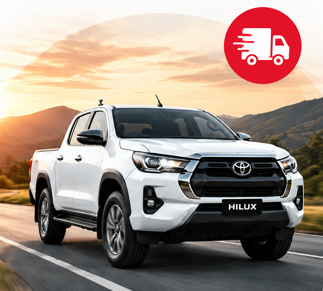 Your vehicle is delivered safely to your chosen destination, ready for the road.